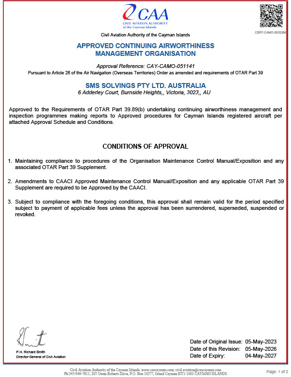 APPROVAL CERTIFICATE